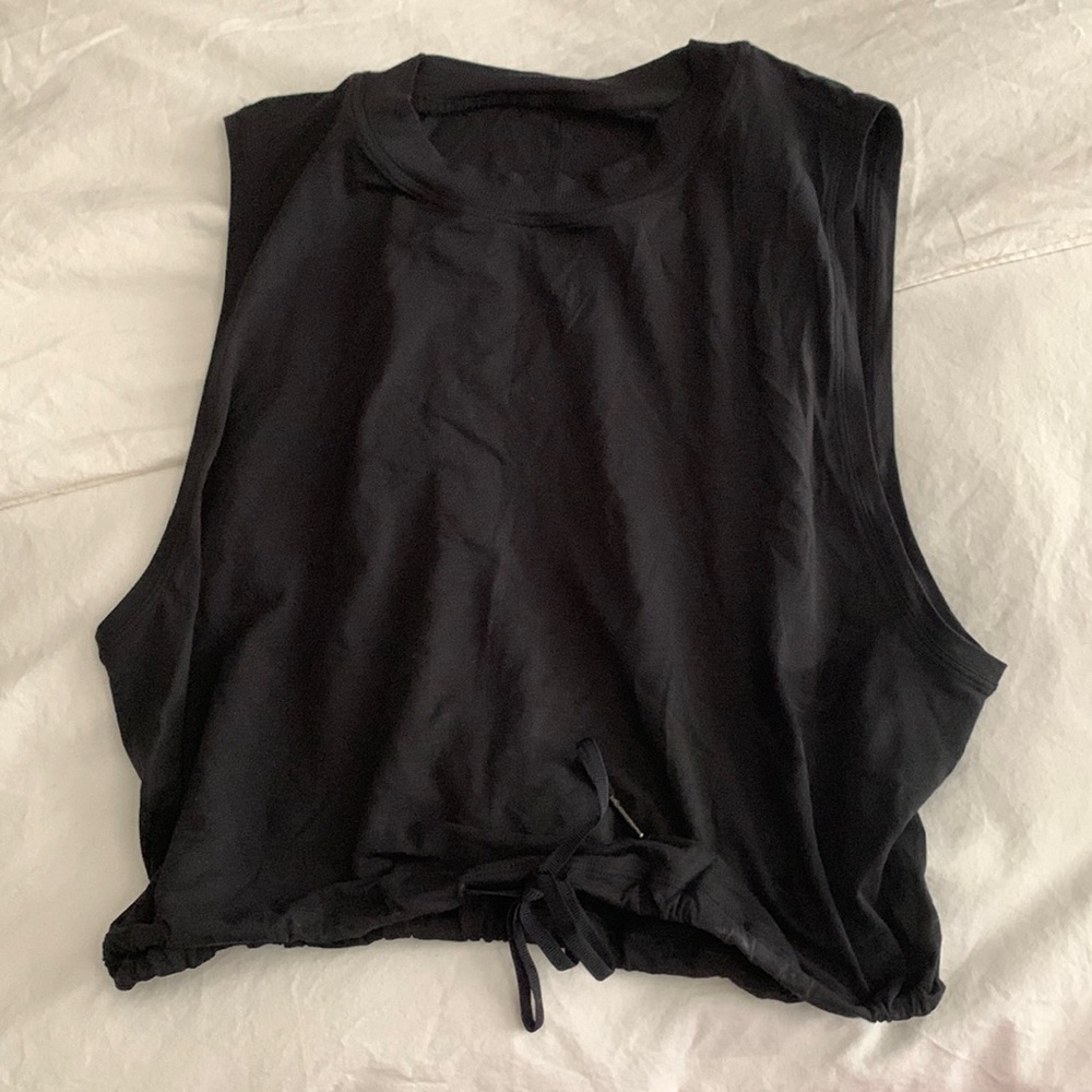Lululemon Cropped Tie Shirt